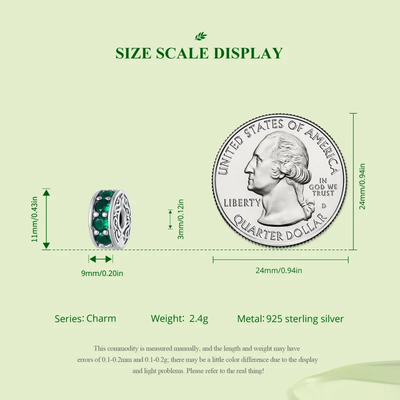 (image for) Pandora Style Luyuan Clip - SCC2603 - View 7