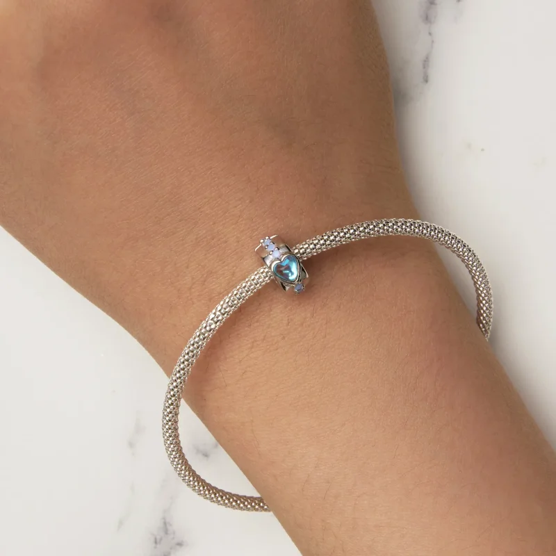 (image for) Pandora Style Magic Heart Clip - SCC2537 - View 6