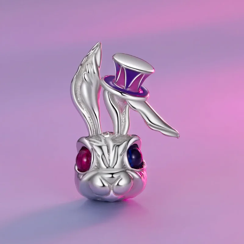 (image for) Pandora Style Magic Rabbit Charm - SCC2530 - View 2
