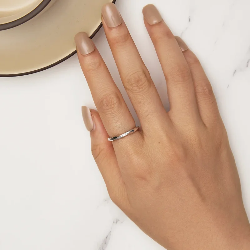 (image for) Pandora Style Möbius Ring - BSR457! - View 5