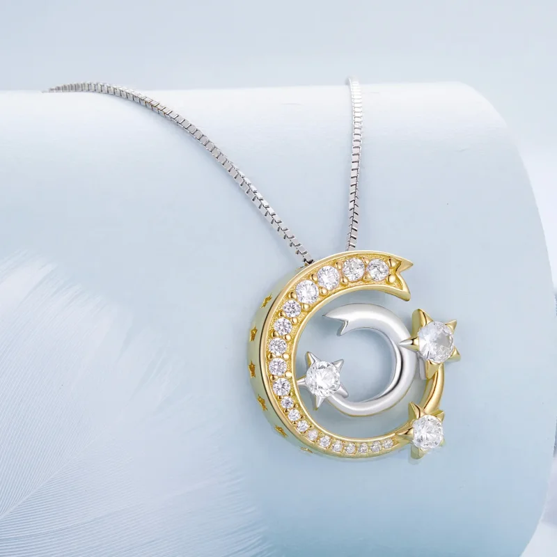 (image for) Pandora Style Meteor Necklace - BSN350 - View 2