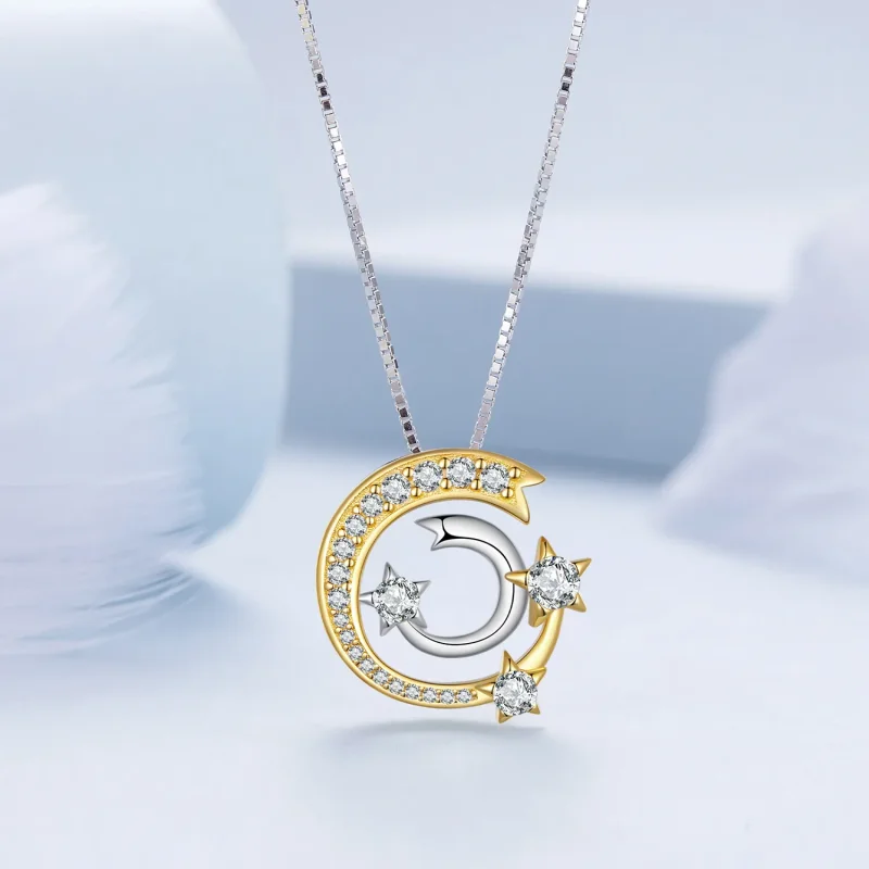 (image for) Pandora Style Meteor Necklace - BSN350 - View 3