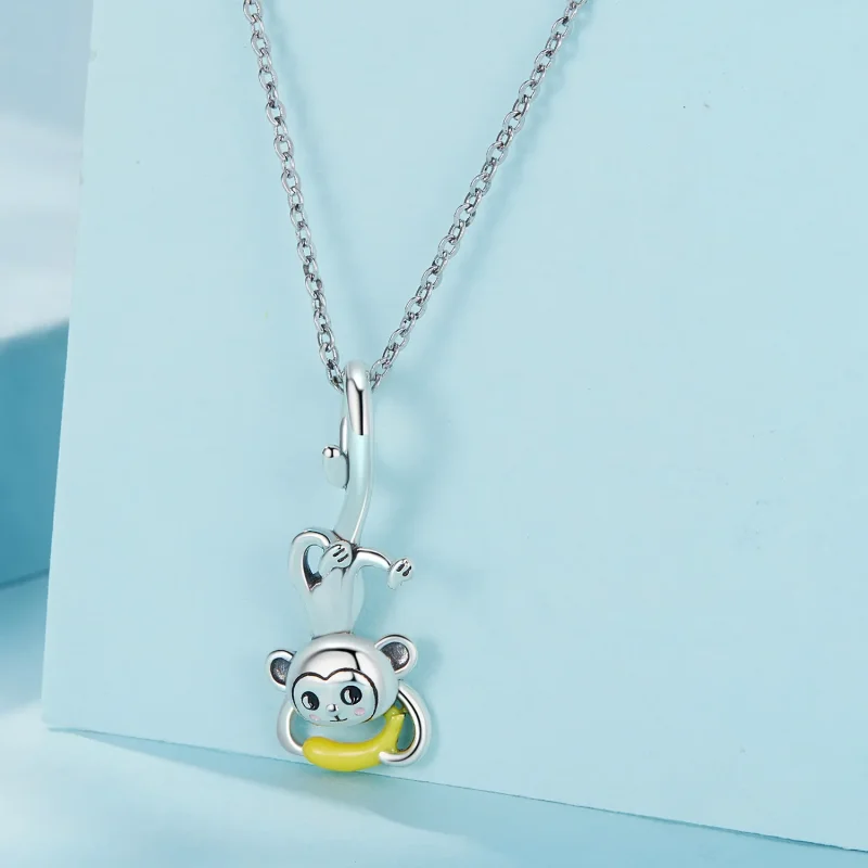 (image for) Pandora Style Monkey Dangle - SCC2547 - View 2