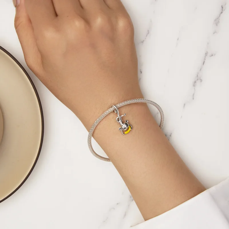 (image for) Pandora Style Monkey Dangle - SCC2547 - View 6