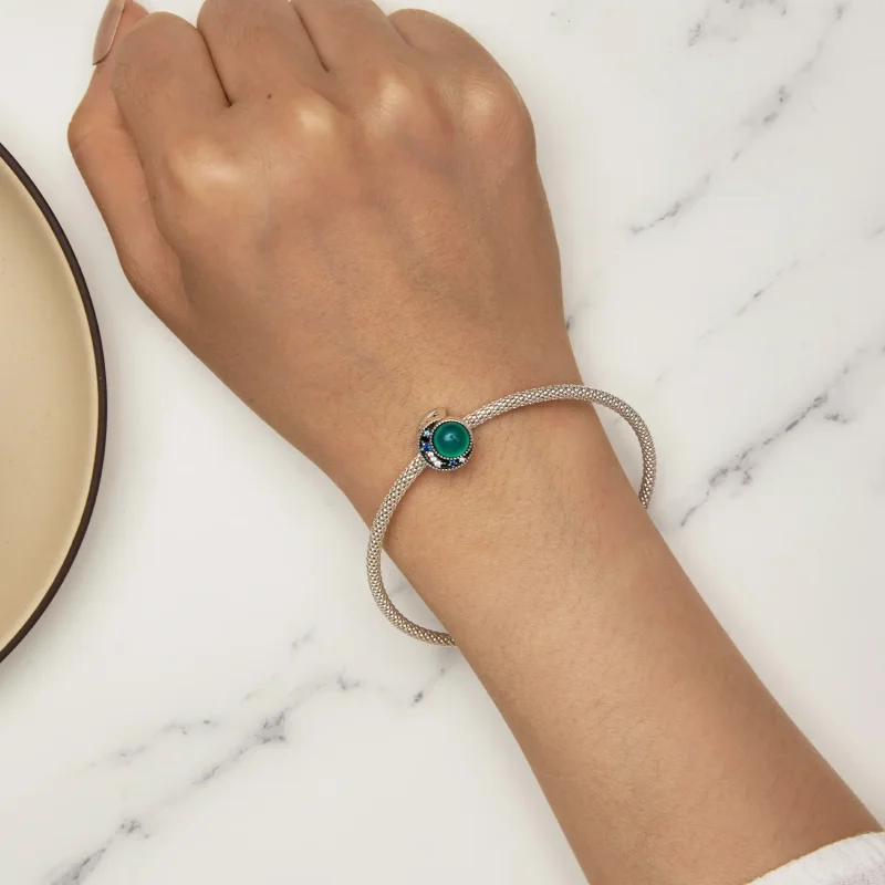 (image for) Pandora Style Moon Mood Stone Charm - SCC2558 - View 7