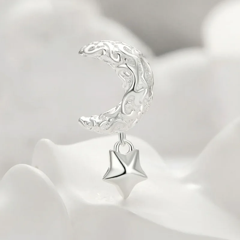 (image for) Pandora Style Moon Pattern Charm - SCC2619 - View 2