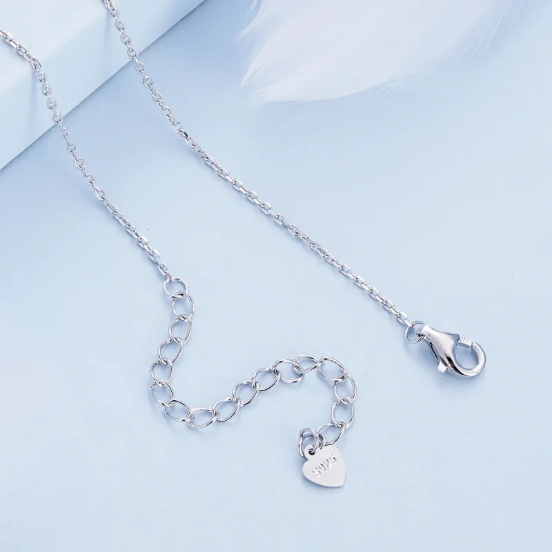 (image for) Pandora Style Moon Starburst Necklace - BSN347 - View 4