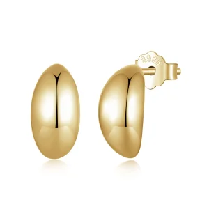 (image for) Pandora Style Moon Studs Earrings - SCE1632-B