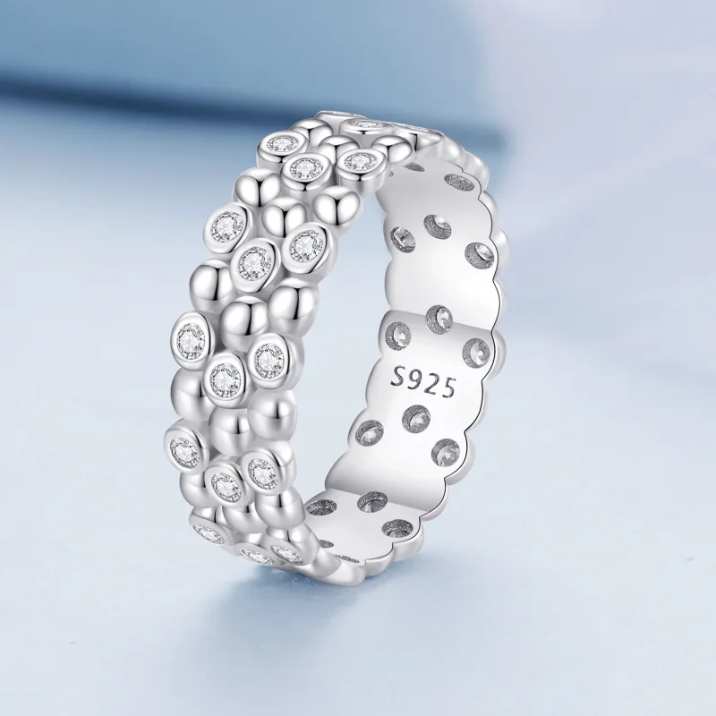 (image for) Pandora Style Multi-Player Bean Ring - BSR407 - View 2