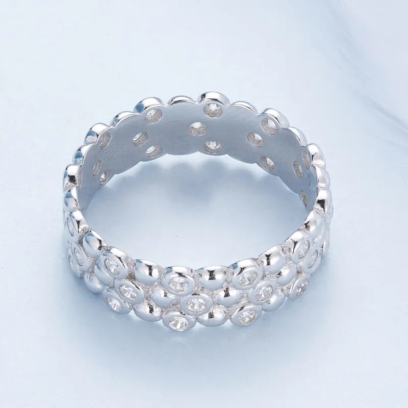 (image for) Pandora Style Multi-Player Bean Ring - BSR407 - View 4