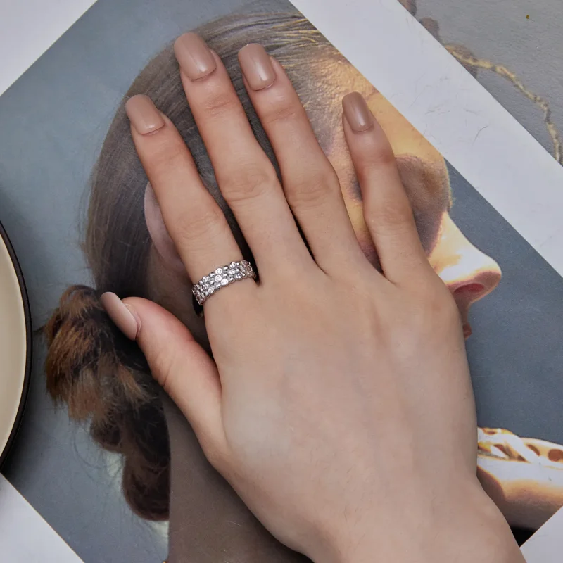 (image for) Pandora Style Multi-Player Bean Ring - BSR407 - View 6