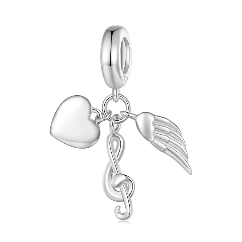 (image for) Pandora Style Note Dangle - BSC814 - View 6