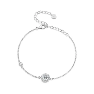 (image for) Pandora Style One Carat Simple Bracelet with One Certificate - MSB007