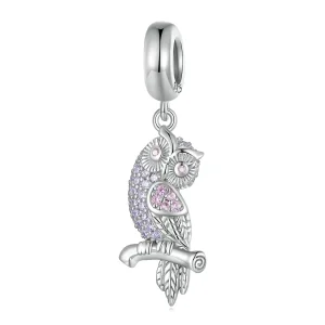 (image for) Pandora Style Owl Dangle - BSC832