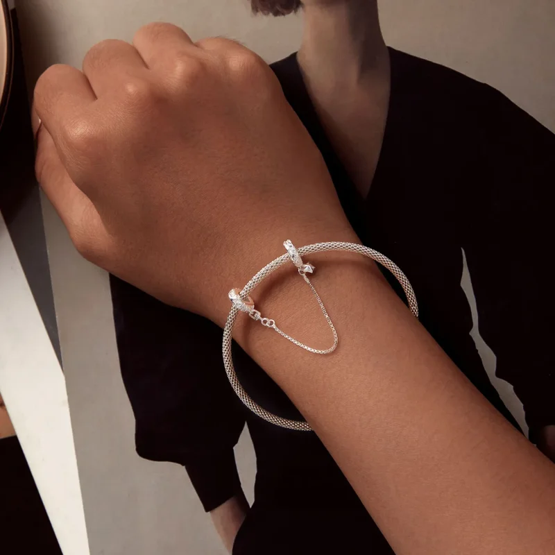 (image for) Pandora Style Pattern Safe Chain - SCC2620 - View 5