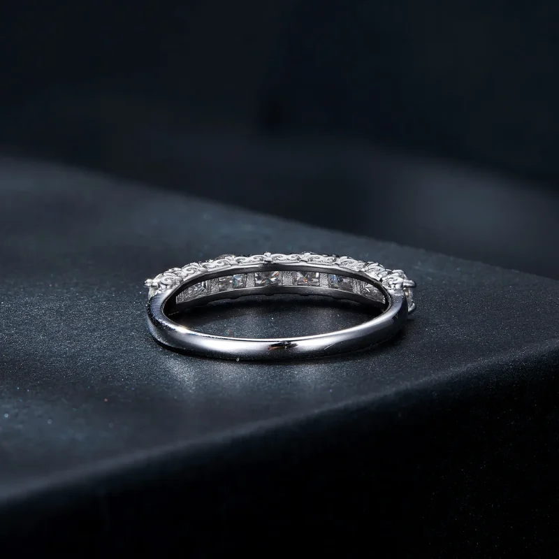 (image for) Pandora Style Patternmoissanite Ring (comes with one certificate) - MSR015 - View 5