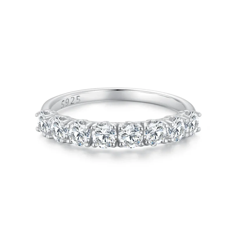 (image for) Pandora Style Patternmoissanite Ring (comes with one certificate) - MSR015 - Product Image