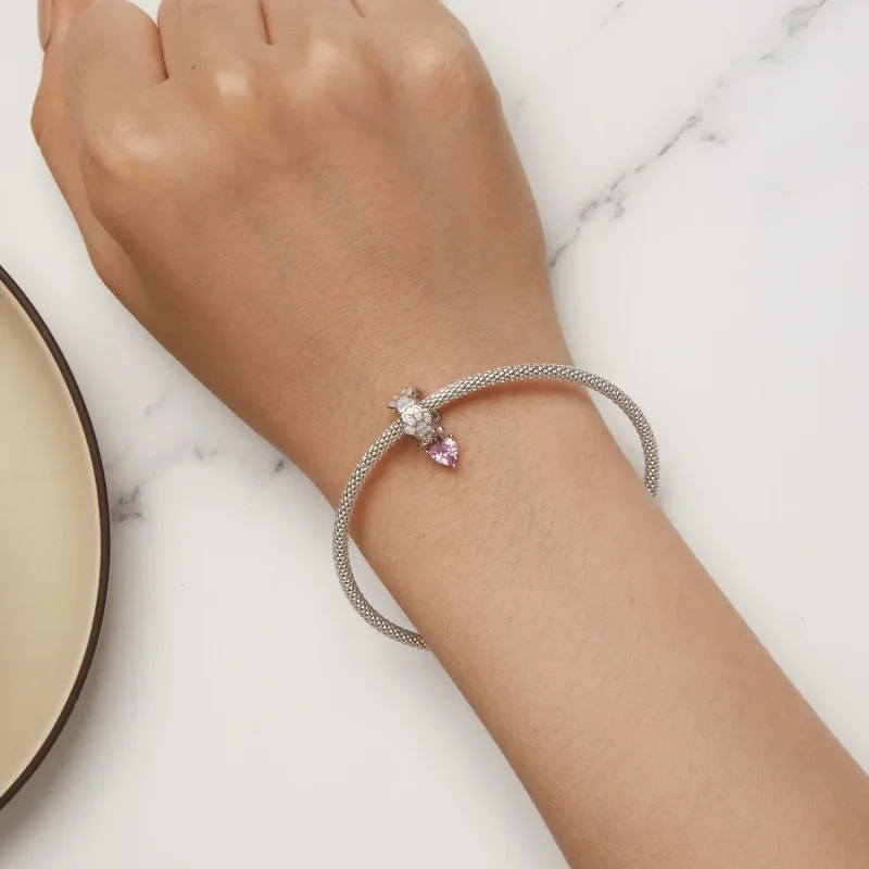 (image for) Pandora Style Paw Print Dangle - SCC2577 - View 8