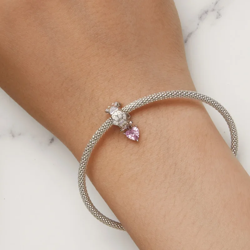 (image for) Pandora Style Paw Print Dangle - SCC2577 - View 9