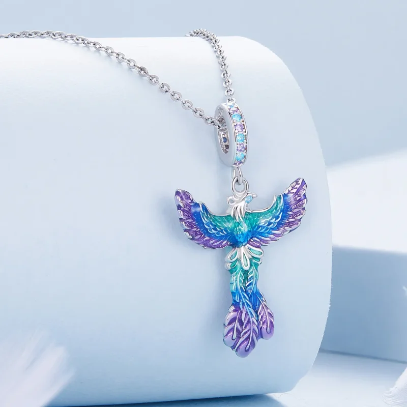 (image for) Pandora Style Phoenix Dangle - BSC880 - View 2