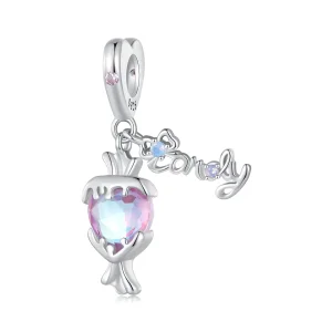 (image for) Pandora Style Pink Candy Dangle - SCC2640