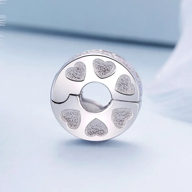 (image for) Pandora Style Pink Symphony Clip - BSC929 - View 3