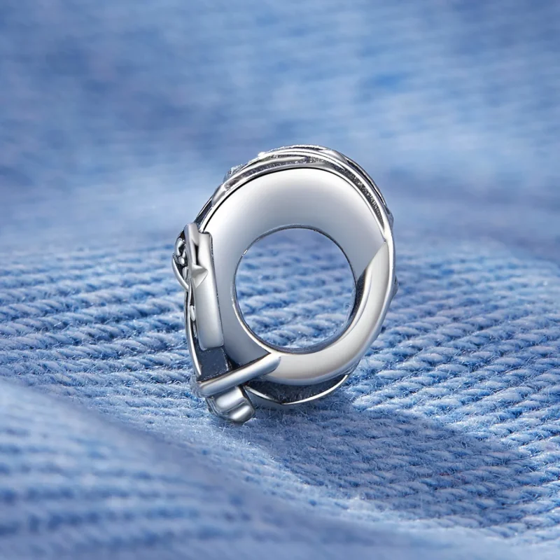 (image for) Pandora Style Retro Belt Charm - SCC2568 - View 3