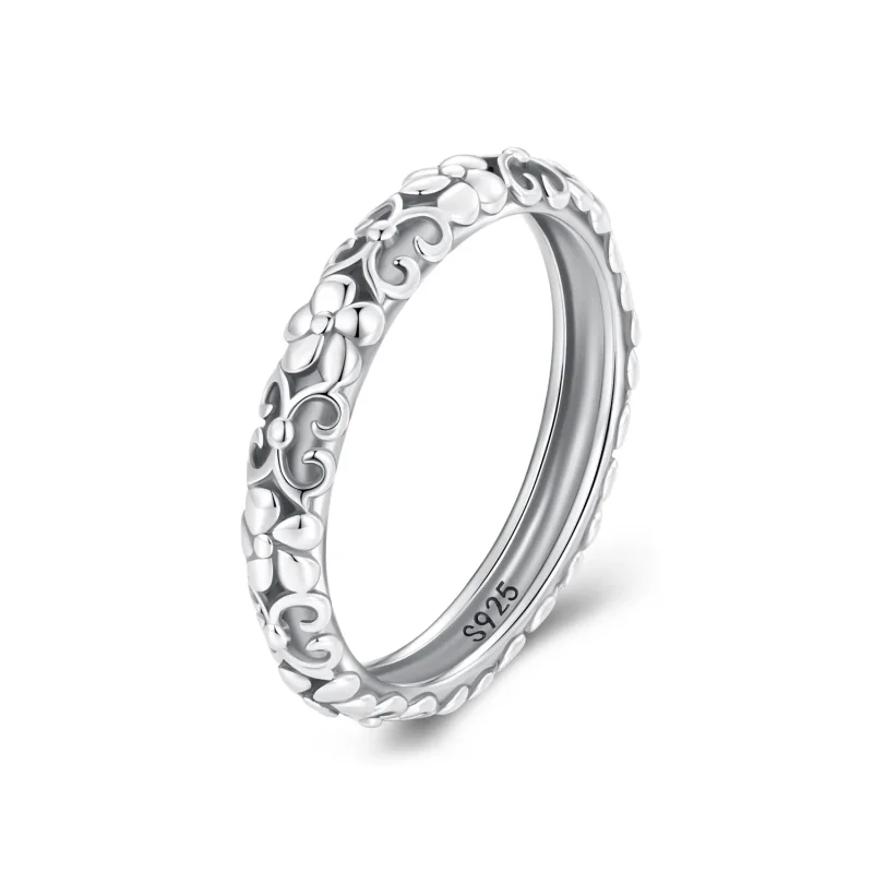 (image for) Pandora Style Retro Pattern Ring - SCR958 - Product Image
