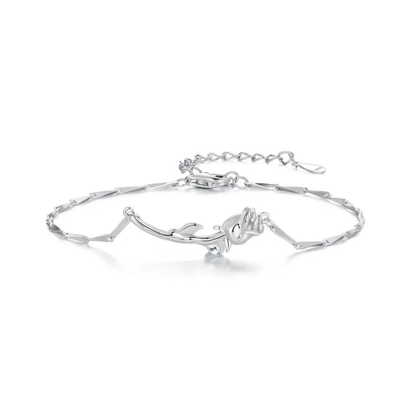 (image for) Pandora Style Rose Chain Bracelet - BSB146 - Product Image
