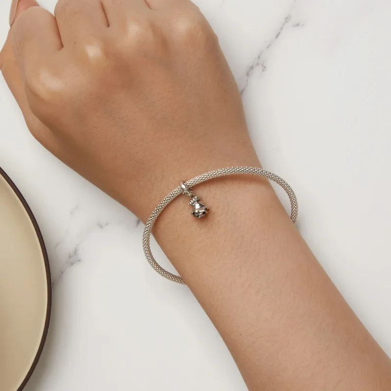 (image for) Pandora Style Rose Dangle - SCX142 - View 7