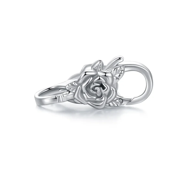 (image for) Pandora Style Rose Double Lobster Clasp - BSP024 - Product Image