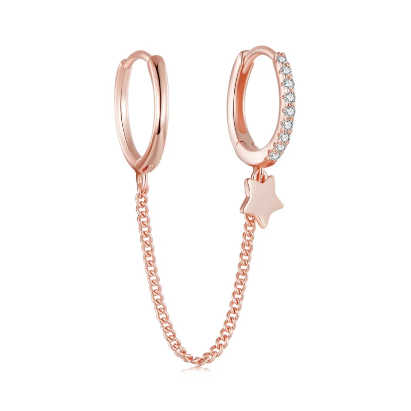 (image for) Pandora Style Rose Gold Astropath Safe Chain - SCE914-C - Product Image