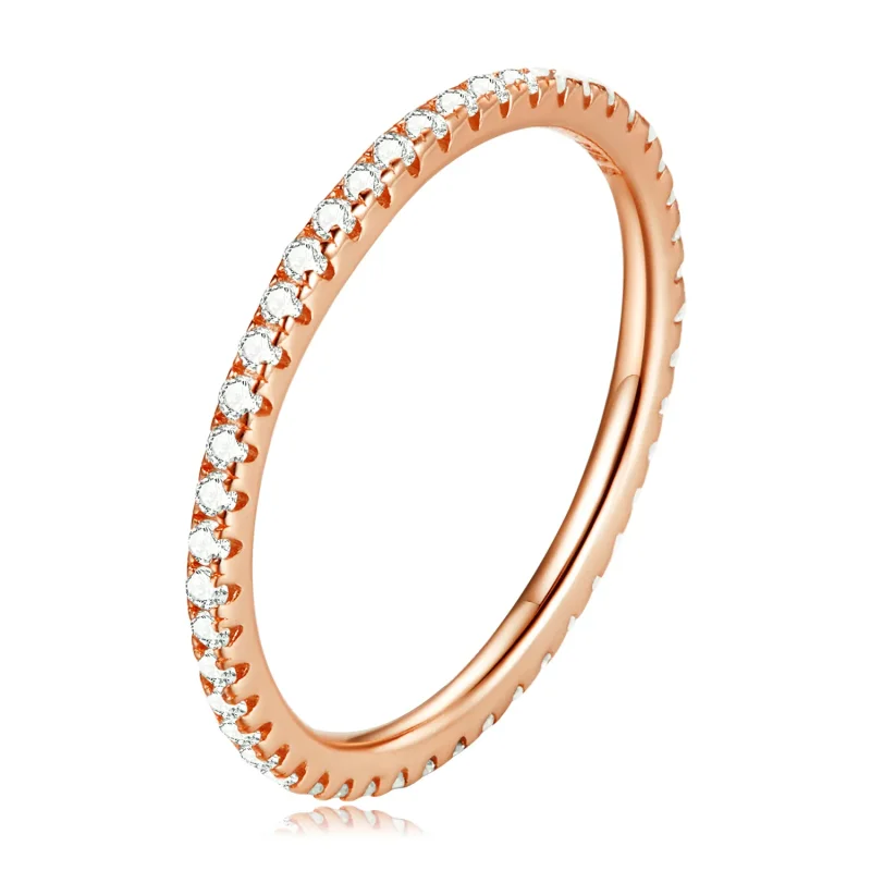 (image for) Pandora Style Rose Gold Fashion Elf Ring - SCR066-C - Product Image