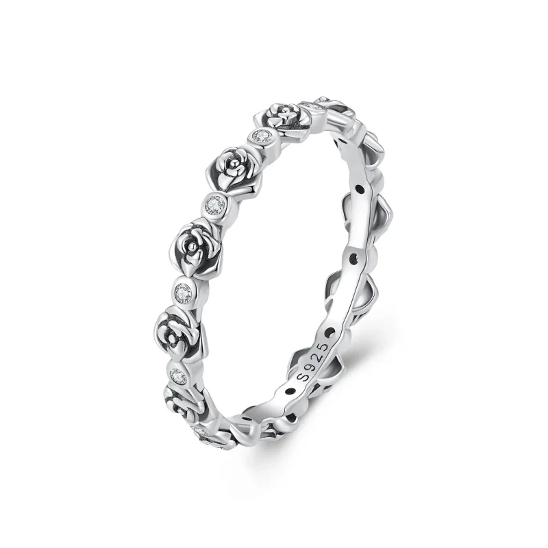 (image for) Pandora Style Rose Ring - SCR960 - Product Image