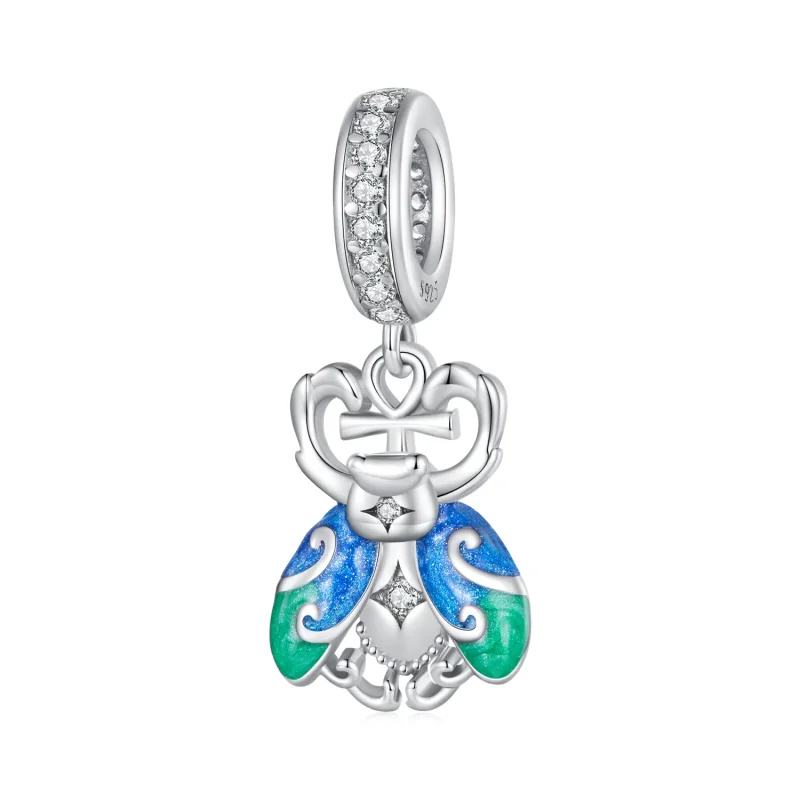 (image for) Pandora Style Scarab Dangle - BSC881 - Product Image