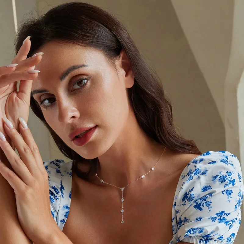 (image for) Pandora Style Shine Y Necklace - BSN361 - View 5