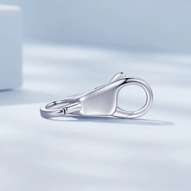 (image for) Pandora Style Simple Double Lobster Clasp - BSP025! - View 2