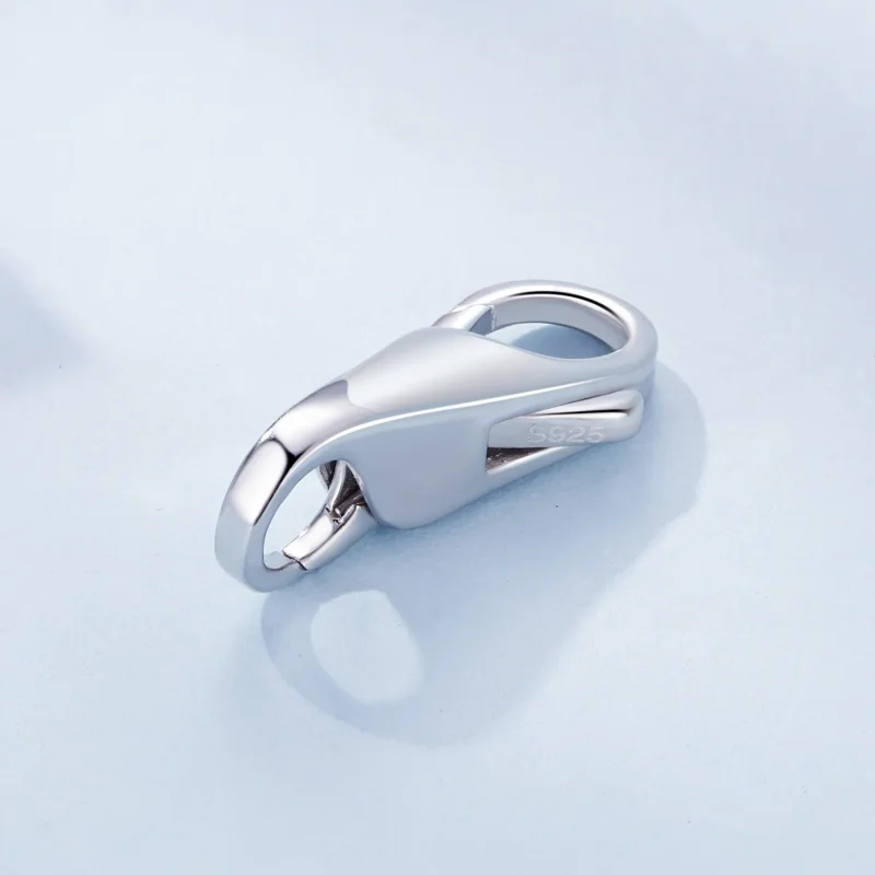 (image for) Pandora Style Simple Double Lobster Clasp - BSP025! - View 3