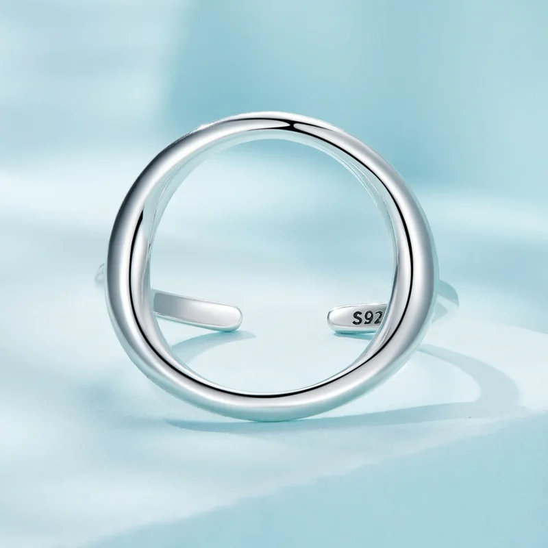 (image for) Pandora Style Simple Samsara Open Ring - SCR919 - View 3