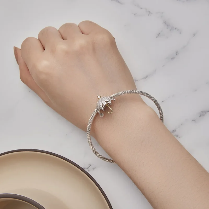 (image for) Pandora Style Small Umbrella Charm - BSC862 - View 5