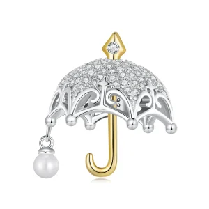 (image for) Pandora Style Small Umbrella Charm - BSC862