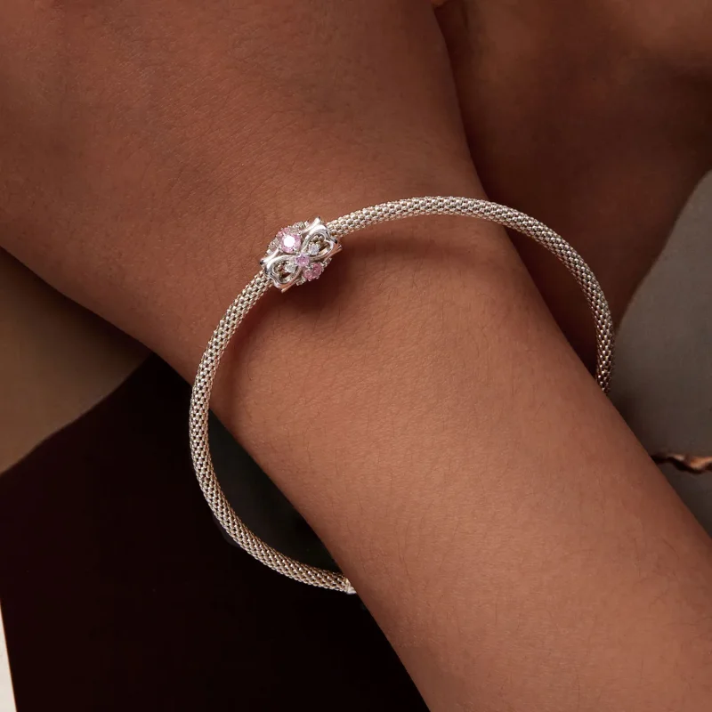 (image for) Pandora-style small waist charm in the shape of a heart - BSC924 - View 7