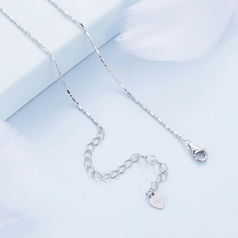 (image for) Pandora Style Smart Butterfly Necklace - BSN352 - View 4