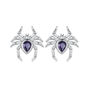 (image for) Pandora Style Spider Studs Earrings - BSE891