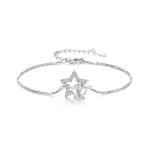 (image for) Pandora Style Star Chain Bracelet - BSB143