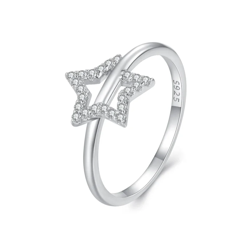 (image for) Pandora Style Star Ring - BSR450 - Product Image