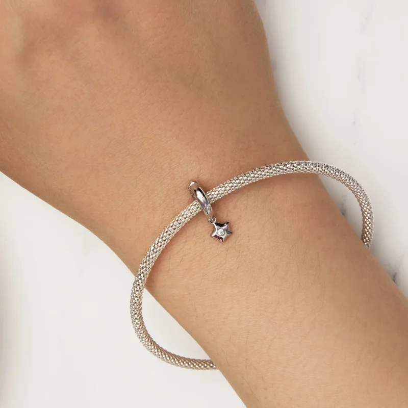 (image for) Pandora Style Star Universal Buckle Spacer - BSC889 - View 5