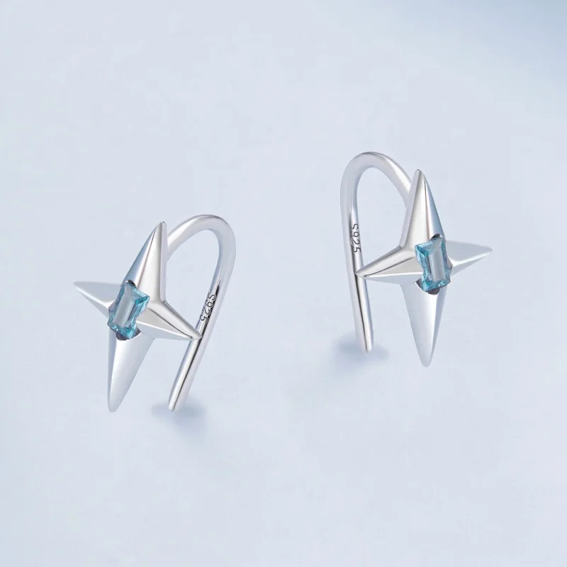 (image for) Pandora Style Starry Studs Earrings - BSE915 - View 2