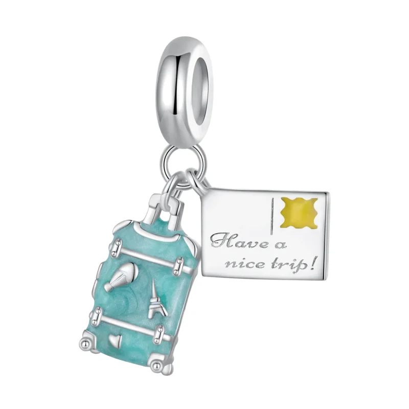 (image for) Pandora Style Suitcase Dangle - SCC2480 - Product Image