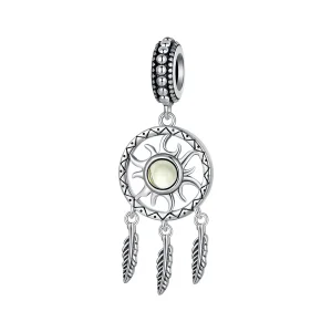 (image for) Pandora Style Sun Dream Catcher Dangle - SCC2593